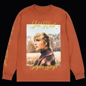 ミュージシャン evermore Gold Rush Crew Neck evermore Gold Rush Longsleeve – Taylor Swift